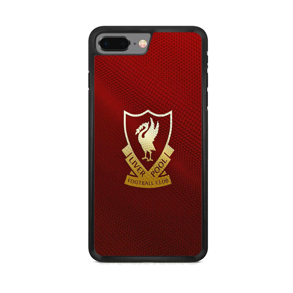 FC Liverpool Red Carbon Logo iPhone 7 Plus Case