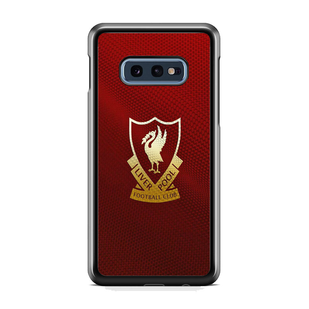 FC Liverpool Red Carbon Logo Samsung Galaxy 10e Case