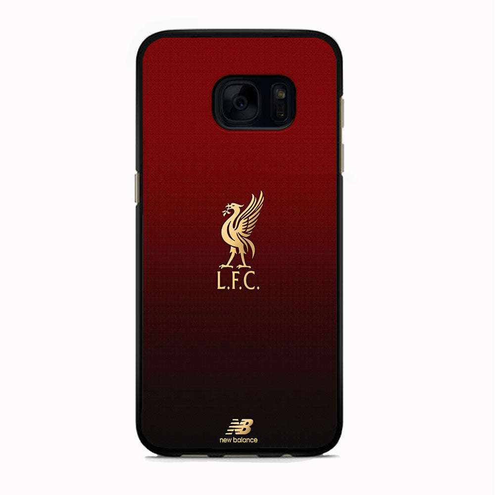 FC Liverpool Red Gradation Black Samsung Galaxy S7 Edge Case