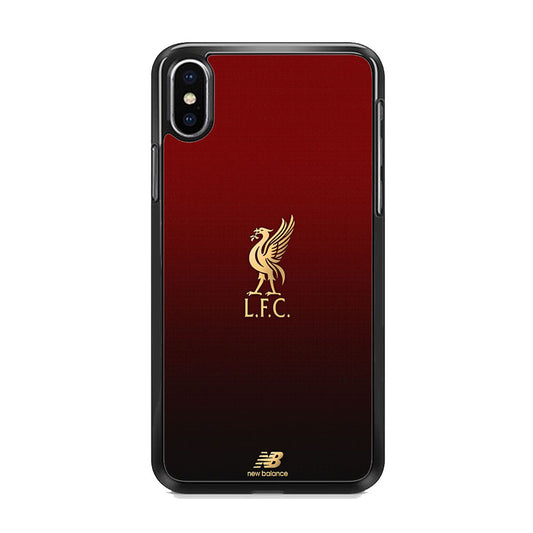 FC Liverpool Red Gradation Black iPhone Xs Case