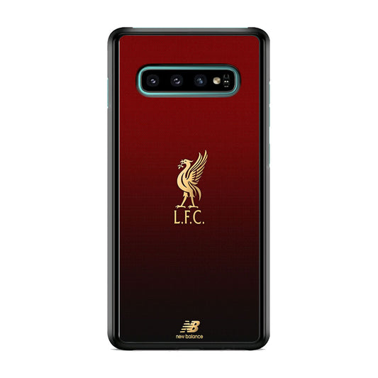 FC Liverpool Red Gradation Black Samsung Galaxy S10 Plus Case