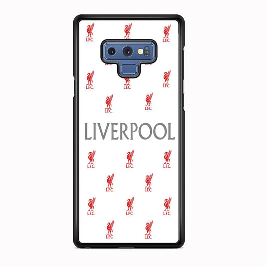 FC Liverpool White Doodle Logo Samsung Galaxy Note 9 Case