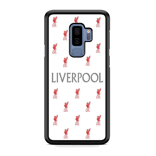 FC Liverpool White Doodle Logo Samsung Galaxy S9 Plus Case