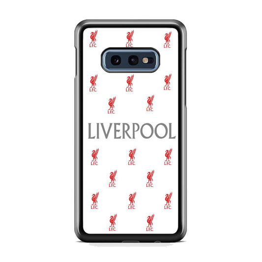FC Liverpool White Doodle Logo Samsung Galaxy 10e Case
