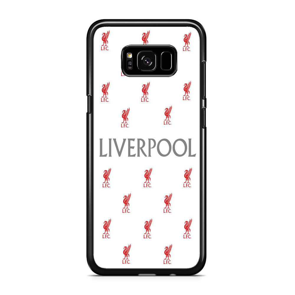 FC Liverpool White Doodle Logo Samsung Galaxy S8 Plus Case