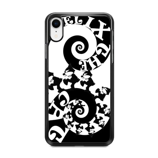 Felix The Cat Black White iPhone XR Case