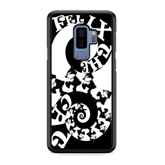 Felix The Cat Black White Samsung Galaxy S9 Plus Case