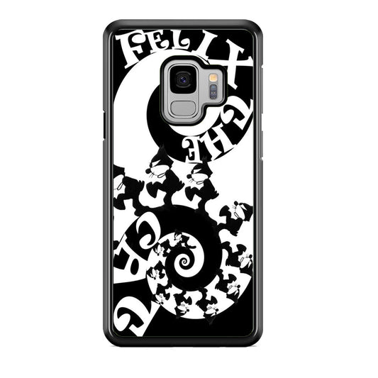 Felix The Cat Black White Samsung Galaxy S9 Case
