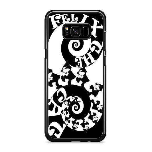 Felix The Cat Black White Samsung Galaxy S8 Case