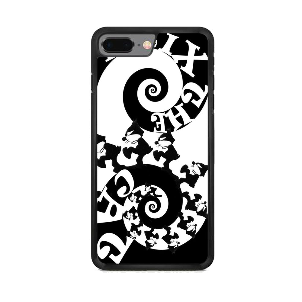 Felix The Cat Black White iPhone 8 Plus Case