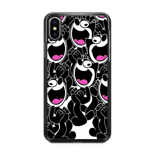 Felix The Cat Doodle iPhone Xs Case