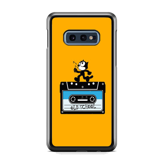 Felix The Cat Tape Cassette Samsung Galaxy 10e Case
