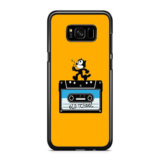 Felix The Cat Tape Cassette Samsung Galaxy S8 Case