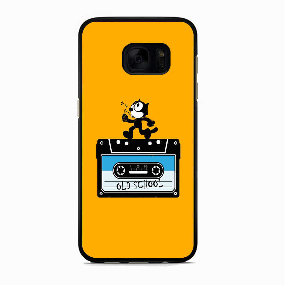 Felix The Cat Tape Cassette Samsung Galaxy S7 Case