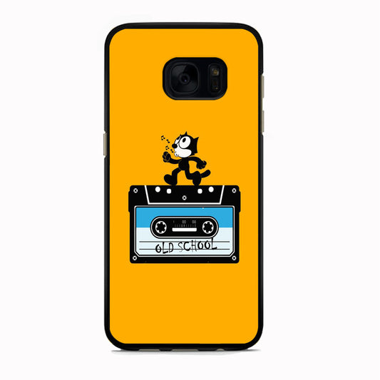 Felix The Cat Tape Cassette Samsung Galaxy S7 Case