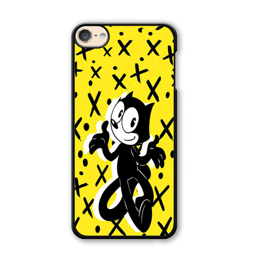 Felix The Cat Yellow iPod Touch 6 Case - Ezzystore
