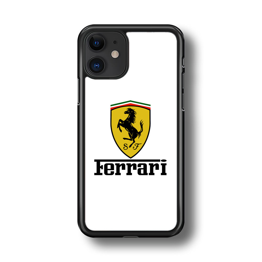 Ferrari Icon Of Logo iPhone 11 Case - Ezzystore