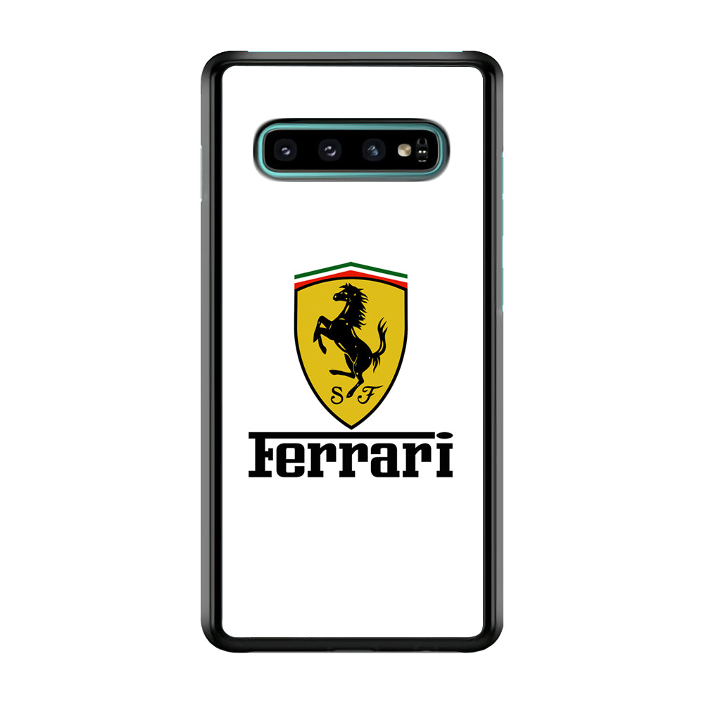 Ferrari Icon Of Logo Samsung Galaxy S10 Plus Case - Ezzystore