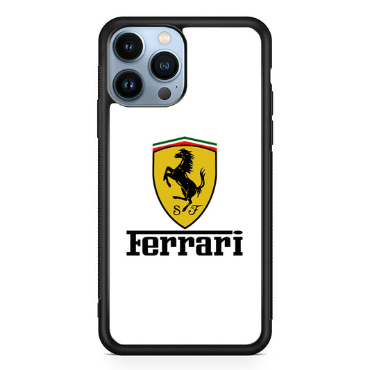 Ferrari Icon Of Logo iPhone 13 Pro Max Case - Ezzystore