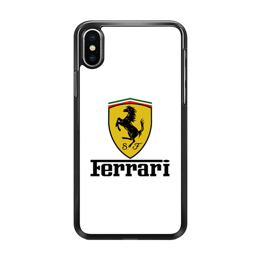 Ferrari Icon Of Logo iPhone Xs Max Case - Ezzystore