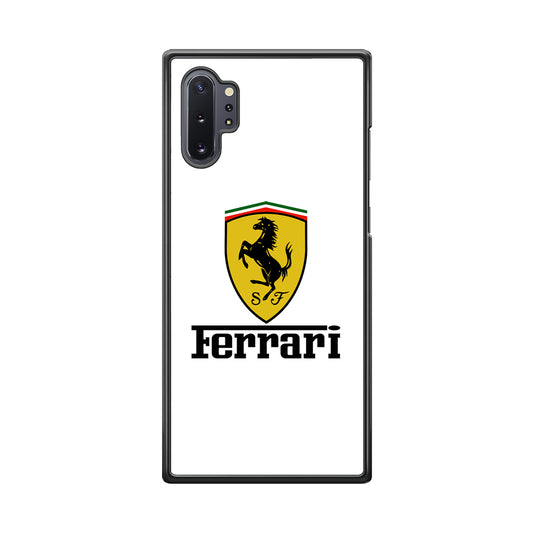 Ferrari Icon Of Logo Samsung Galaxy Note 10 Plus Case - Ezzystore
