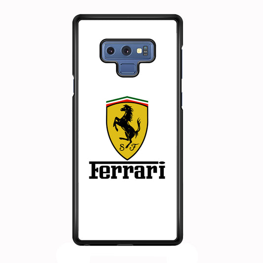 Ferrari Icon Of Logo Samsung Galaxy Note 9 Case - Ezzystore