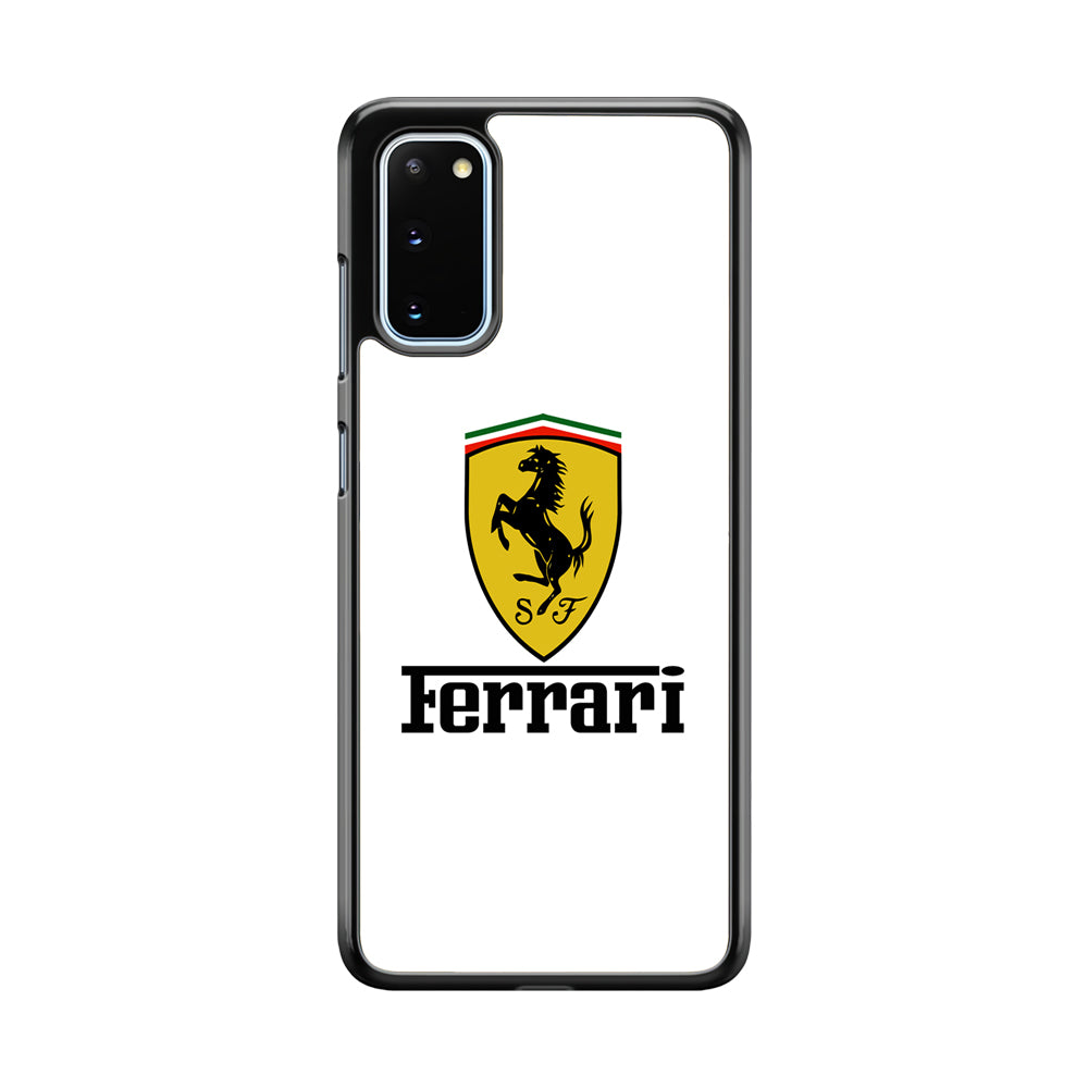Ferrari Icon Of Logo Samsung Galaxy S20 Case - Ezzystore