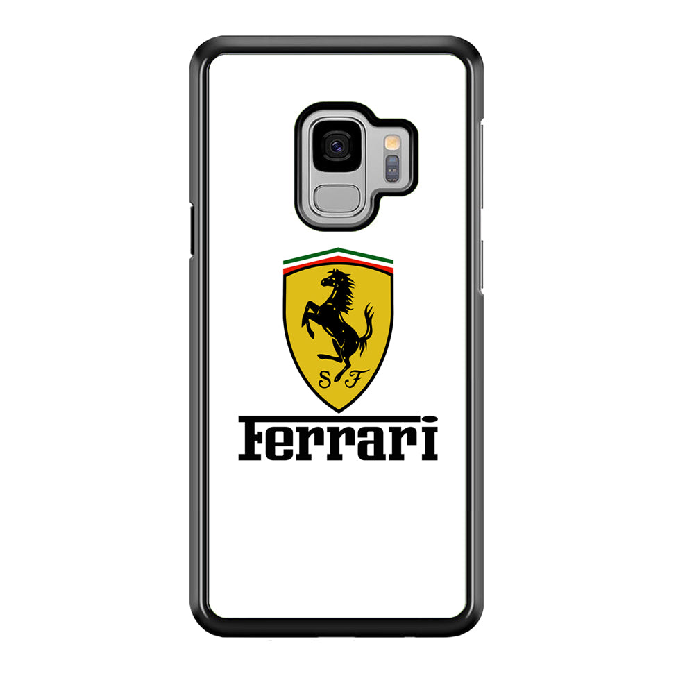 Ferrari Icon Of Logo Samsung Galaxy S9 Case - Ezzystore