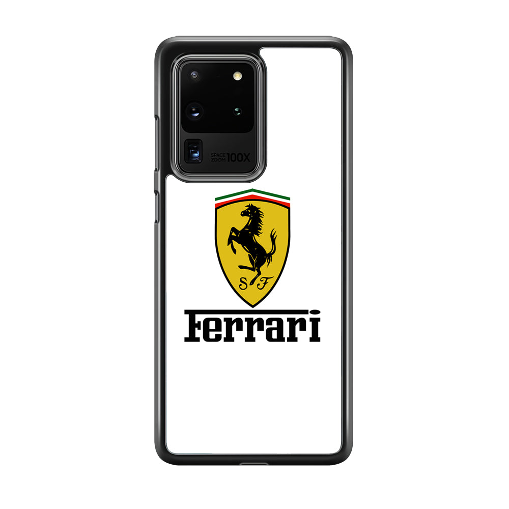 Ferrari Icon Of Logo Samsung Galaxy S20 Ultra Case - Ezzystore