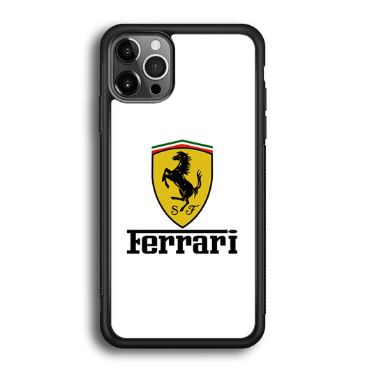Ferrari Icon Of Logo iPhone 12 Pro Case - Ezzystore