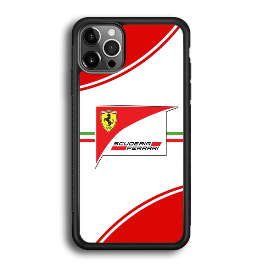 Ferrari Scuderia Italiano iPhone 12 Pro Case - Ezzystore