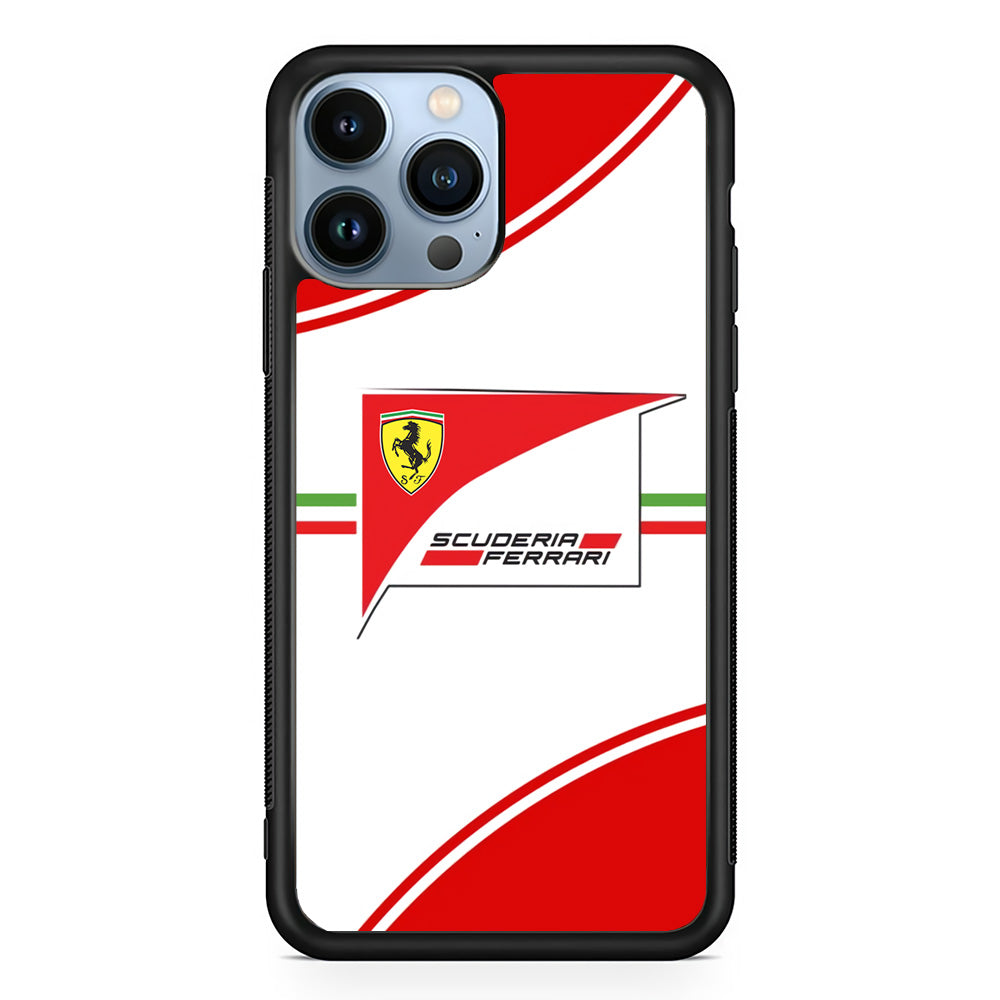 Ferrari Scuderia Italiano iPhone 13 Pro Case - Ezzystore
