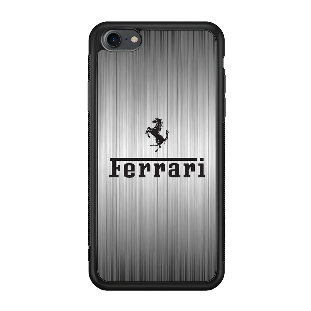 Ferrari Silver Grey iPhone 7 Case - Ezzystore