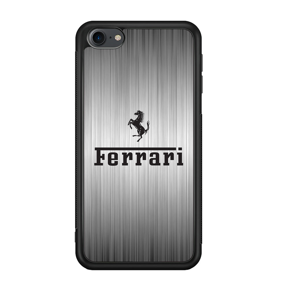 Ferrari Silver Grey iPod Touch 6 Case - Ezzystore