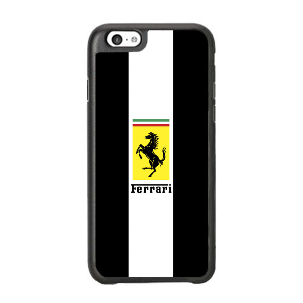 Ferrari Stripe White iPhone 6 Plus | 6s Plus Case - Ezzystore