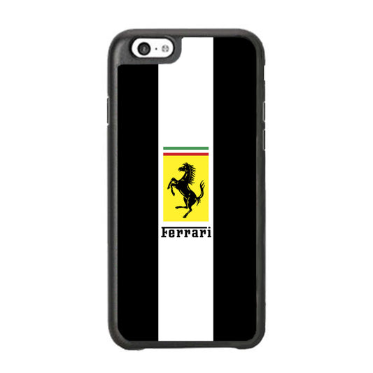 Ferrari Stripe White iPhone 6 Plus | 6s Plus Case - Ezzystore