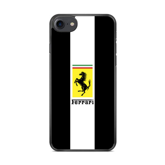 Ferrari Stripe White iPhone 7 Case - Ezzystore