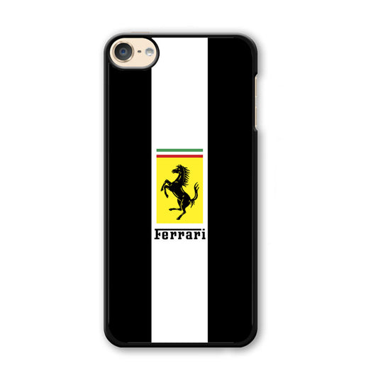Ferrari Stripe White iPod Touch 6 Case - Ezzystore