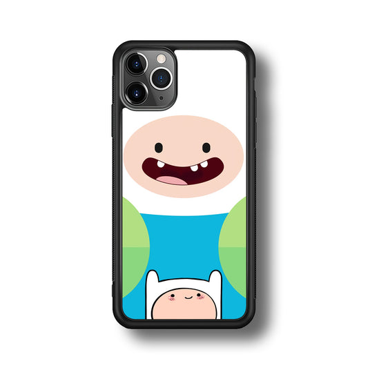 Fin Adventure Time Smiling Face iPhone 11 Pro Case