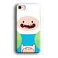 Fin Adventure Time Smiling Face iPhone 8 Case