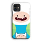 Fin Adventure Time Smiling Face iPhone 12 Case
