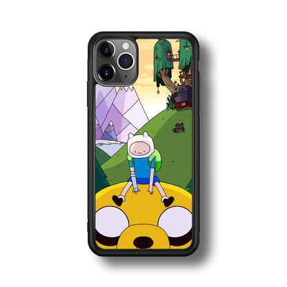 Fin And Jake Adventure Time Sad Moment iPhone 11 Pro Max Case