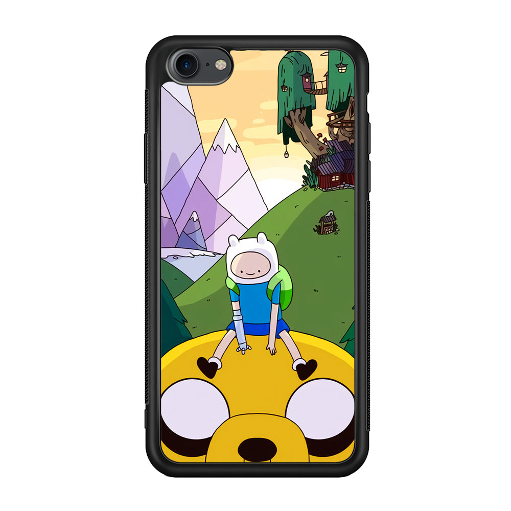Fin And Jake Adventure Time Sad Moment iPhone 8 Case