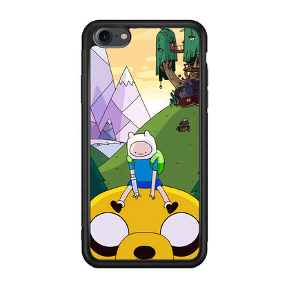 Fin And Jake Adventure Time Sad Moment iPhone 8 Case