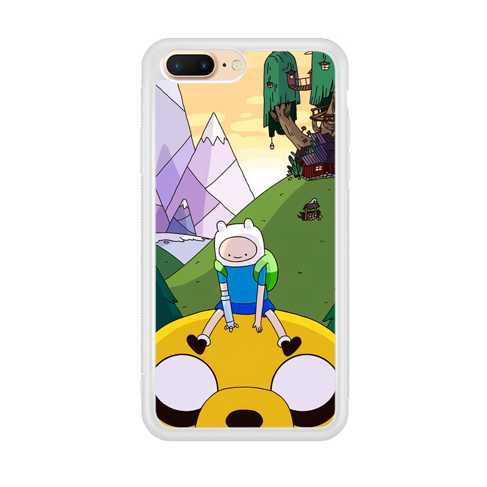 Fin And Jake Adventure Time Sad Moment iPhone 7 Plus Case