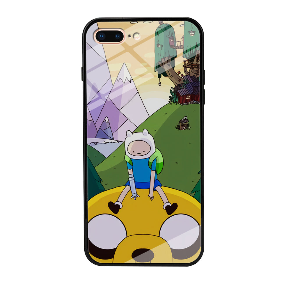 Fin And Jake Adventure Time Sad Moment iPhone 7 Plus Case