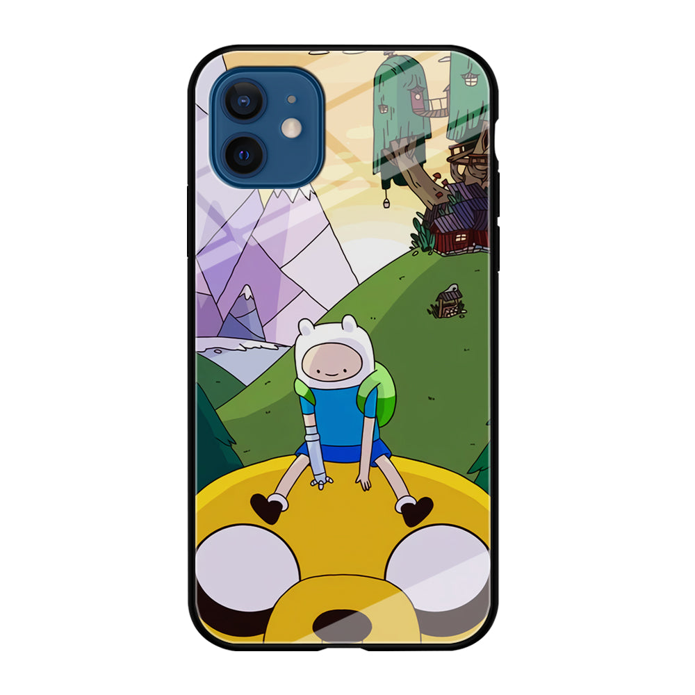 Fin And Jake Adventure Time Sad Moment iPhone 12 Case