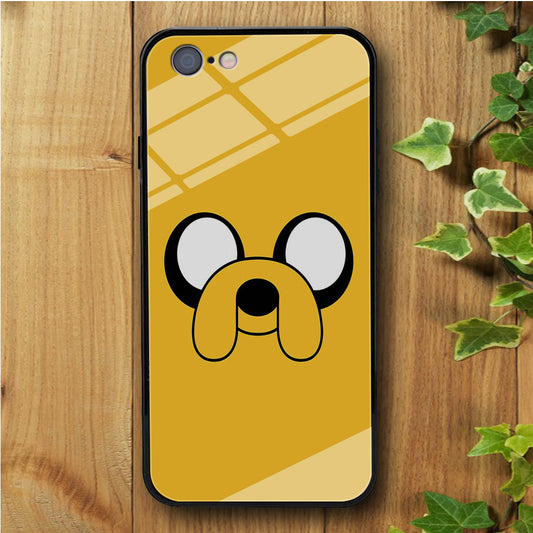 Finn And Jake Yellow iPhone 6 | 6s Tempered Glass Case