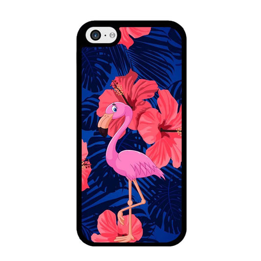 Flamingo Hibiscus Flowers iPhone 5 | 5s Case - Ezzystore