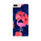 Flamingo Hibiscus Flowers iPhone 8 Plus Case - ezzyst